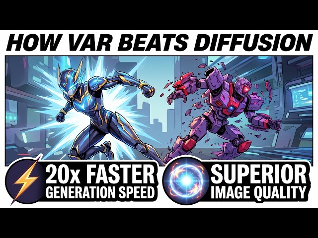 How VAR Beats Diffusion Models at Image Generation