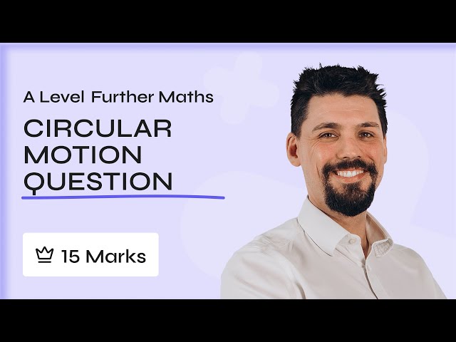 WILD 15 Mark Vertical Circular Motion Question | A Level Further Maths
