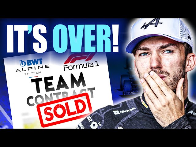 The Alpine F1 Team Is FINISHED!