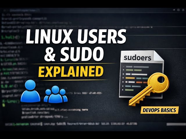 Linux Users, Groups & Sudo Explained | Real DevOps Access Control (Hands-On)