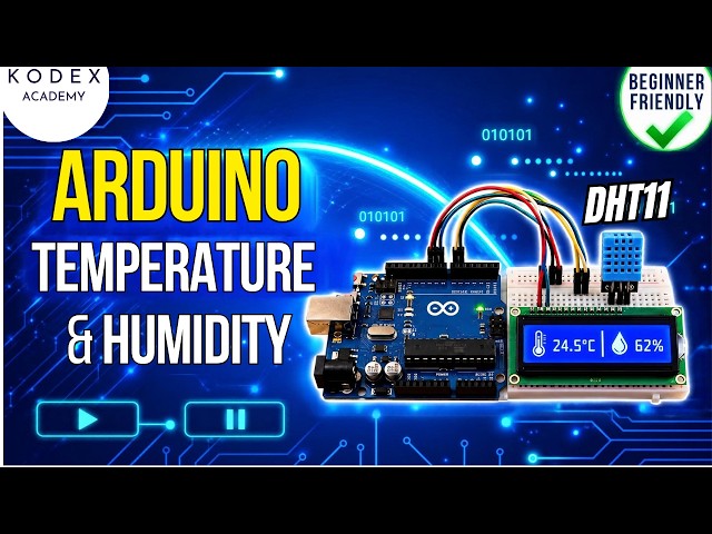 How to make Arduino Temperature & Humidity Monitor | DHT11 Sensor + LCD Display