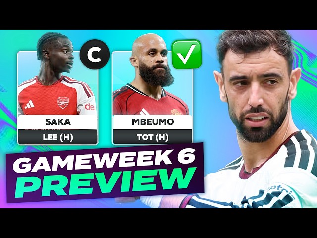 FPL Gameweek 6 Preview 🔥 Wildcard team ✍️ Best Cheap Midfielders 🤔