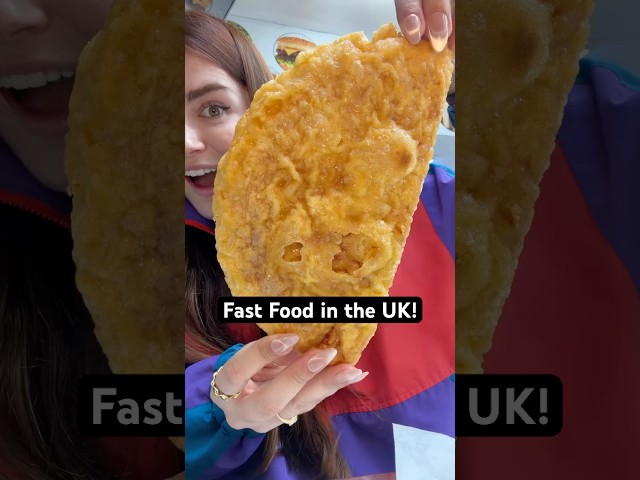 An American’s honest review of fast food in the UK! #fastfood #Pizza #UK #britishfood #pepes