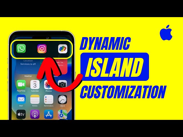 iPhone Dynamic Island Customization & Settings - Kaise Chalaye?