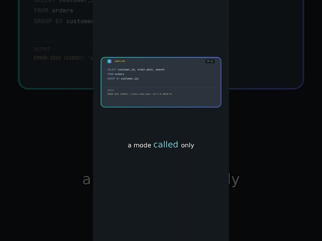 MySQL GROUP BY silently returns arbitrary rows - ONLY_FULL_GROUP_BY blocks it