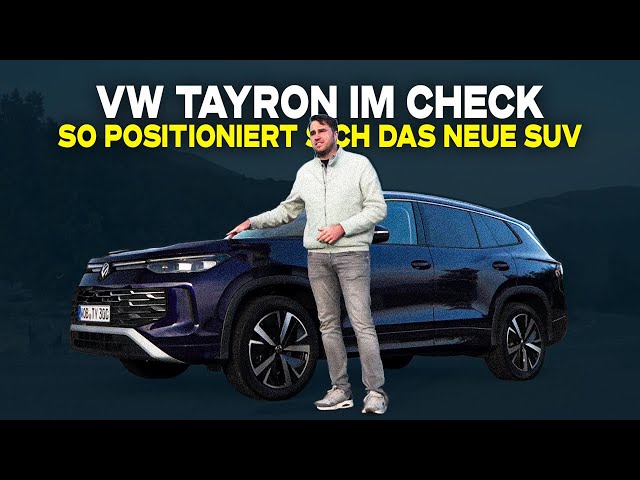 VW Tayron im Test: Noch ein SUV von Volkswagen? | „langer Tiguan“ im Platz-Test | Motorvision | HD