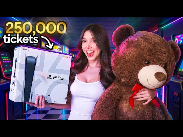 I WON A PLAYSTATION 5 WITH 250,000 TICKETS