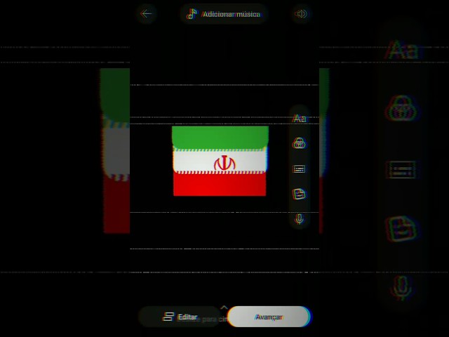 Iran flag #fyp #emoji