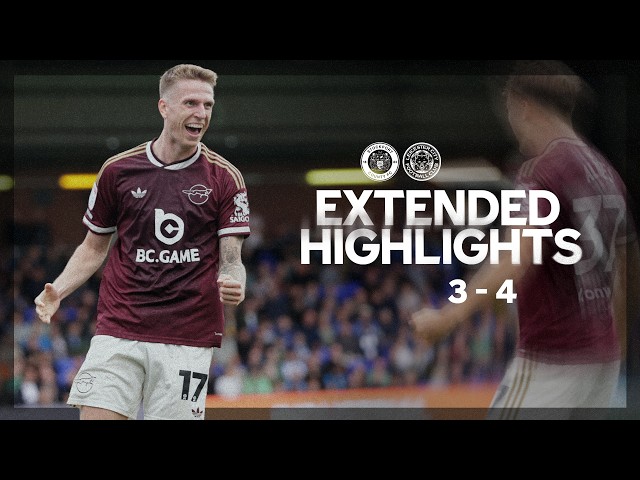 Riis Brace Fires Foxes To Victory 🤩 | Stockport County 3-4 Leicester City | Extended Highlights