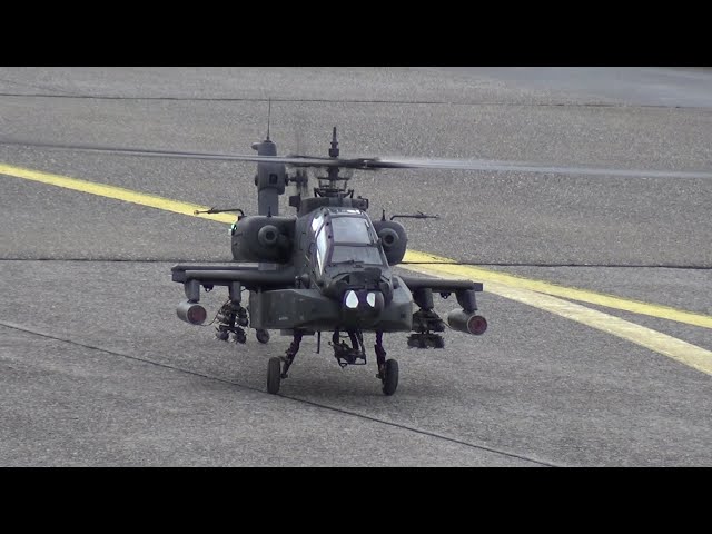 Apache AH64 RC Scale Model Helicopter