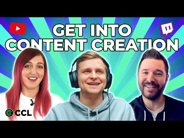 How To Become A Streamer on Twitch & YouTube with TigressX, TechNotice & AaronLongstaff - CCL