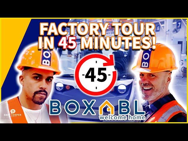 Boxabl Factory Tour Casita Homes Dave Cooper Live 2023