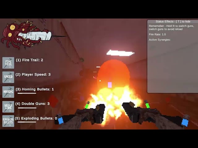 Crimson Game Jam 2025 - PSYCHO JUNKIE - Release Trailer