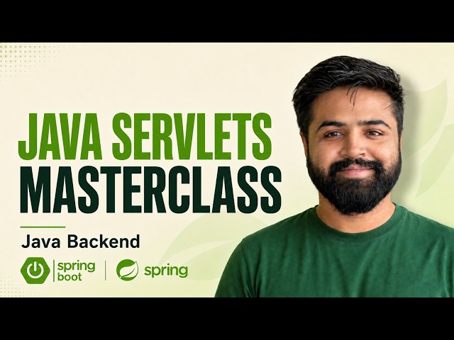 How Java Web Apps Actually Work | Servlets, Tomcat & WAR Files | Spring Boot Full Course #14
