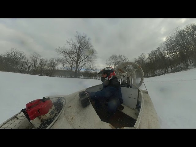 Hovercraft - Don't hit the Canoe!