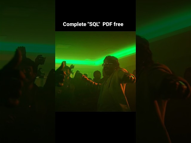 sql pdf #free #trending