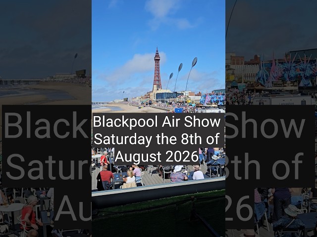 Blackpool Air Show Line Up 2026 #blackpoolairshow #blackpool #airshow