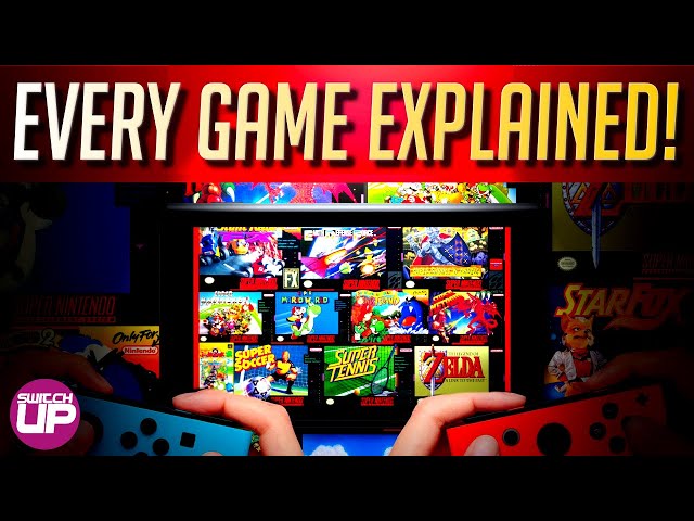 NEW Nintendo Switch Games: ALL 20 SUPER NINTENDO classics explained!