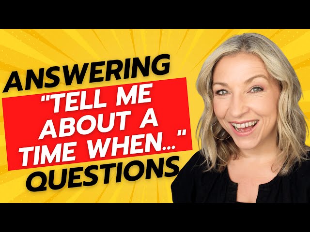 THIS is How You Answer Behavioral Interview Questions | Job Interview Tips