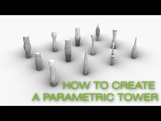 Creating a Tower in Grasshopper (For Beginners)
