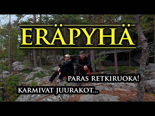 Yö Eräpyhän Laavulla | Paras Retkiruoka | Luontopolku ja Karmivat Juurakot | Retkeily