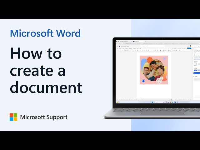 Create a new Word document | Microsoft