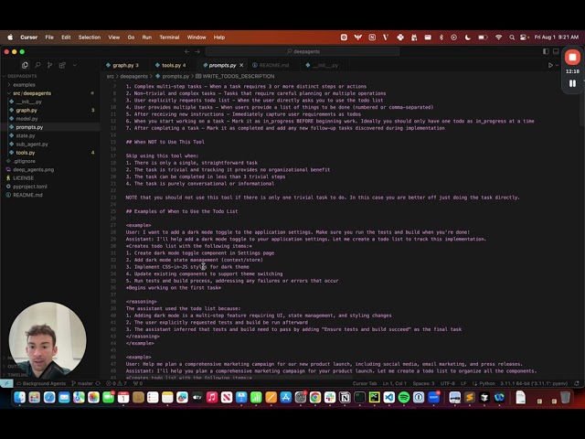 Implementing deepagents: a technical walkthrough