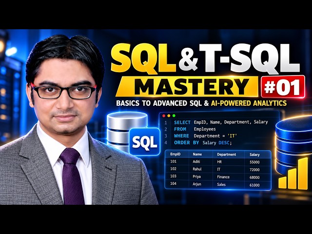 What is SQL? SQL Basics & Query Structure | SQL & T-SQL Mastery #01