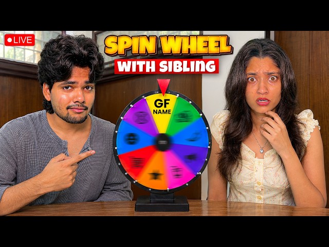 Spin the Wheel Challenge With Siblings 😂