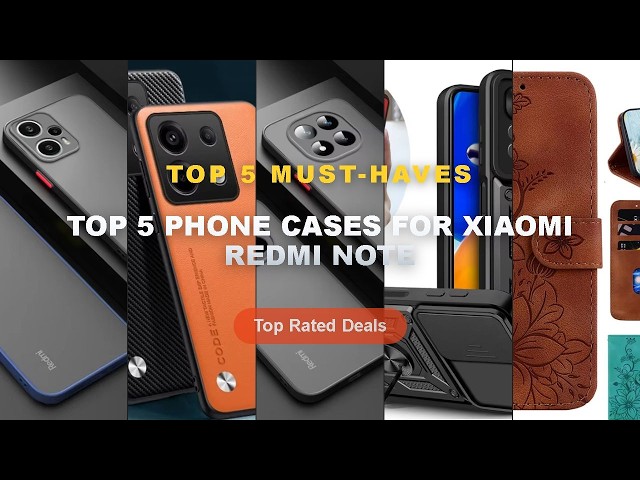 Don't Buy Top 5 Phone Cases For Xiaomi Redmi Note Before Watching This! - Stand Flip Wallet Case for
