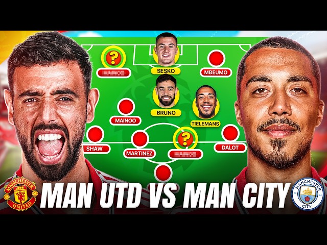 This Is How United CAN Beat City