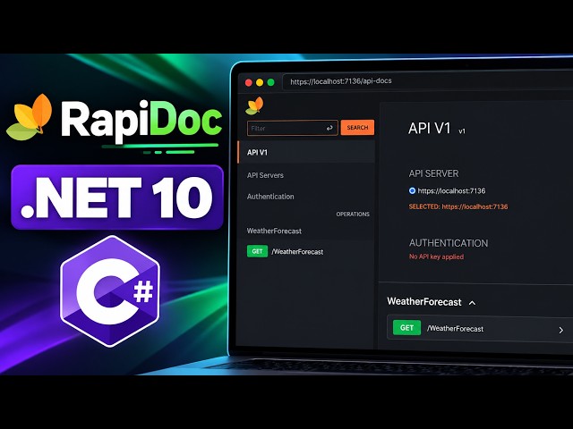 How to Add RapiDoc to .NET 10 Web API