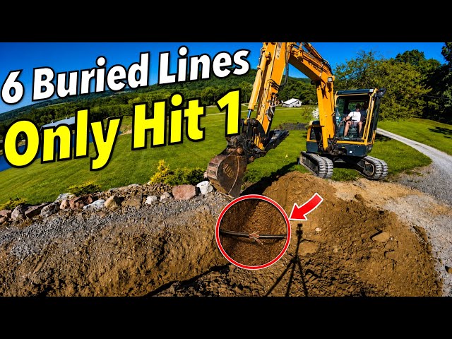 I Had to Cross 6 Buried Lines… I Only Hit One