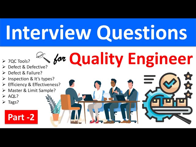Interview Questions for Quality Engineers | Quality Engineer Interview Question & Answer | Part-2