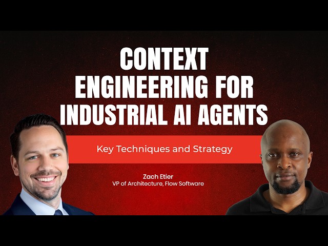 Context Engineering Techniques for Building Reliable Industrial AI Agents