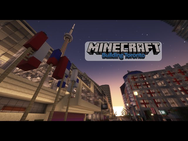 Finishing One of the City's Biggest Buildings! - Minecraft Building Toronto Live Stream #11