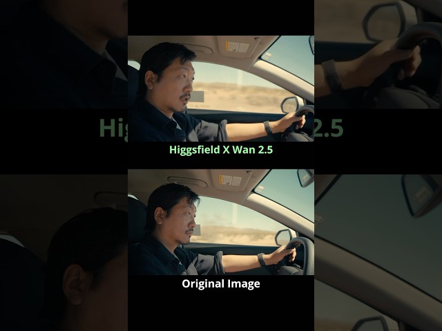 Real footage mixed with Higgsfield AI