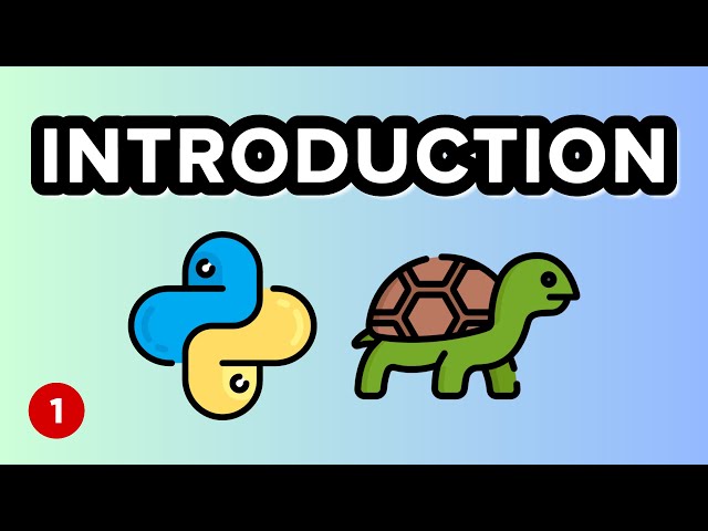 Introduction - Python Turtle Graphics Tutorial 1