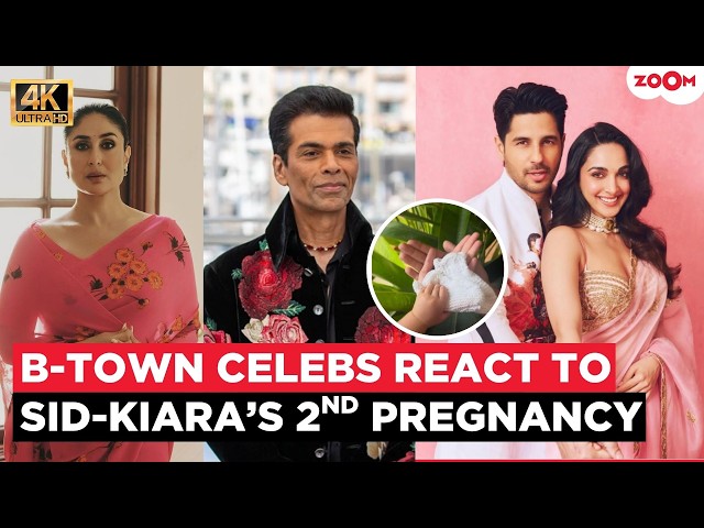 Kiara Advani-Sidharth’s 2nd Baby News: Kareena Kapoor Khan, Karan Johar, Bhumi Pednekar & More REACT