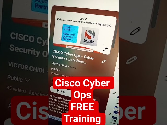 Cisco cyberops cert #cybersecurity #cert #cloudcomputing #ccnasecurity #ciscocert #ciscocert