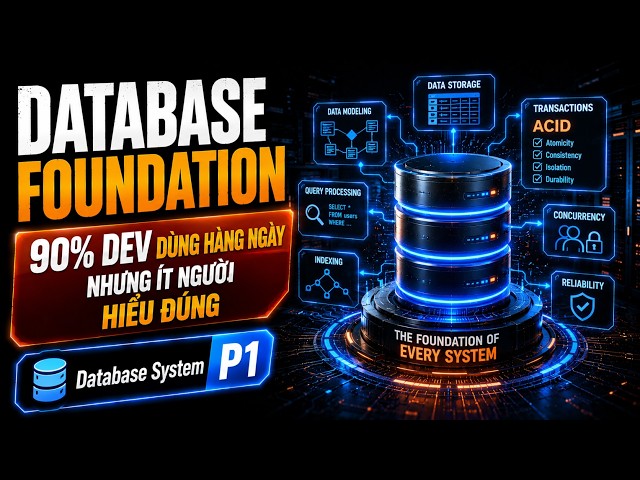 Database P1: Bạn nghĩ mình hiểu database? 90% dev đang hiểu sai!