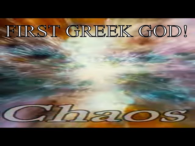 CHAOS - THE FIRST ENTITY IN GREEK MYTHOLOGY #shorts