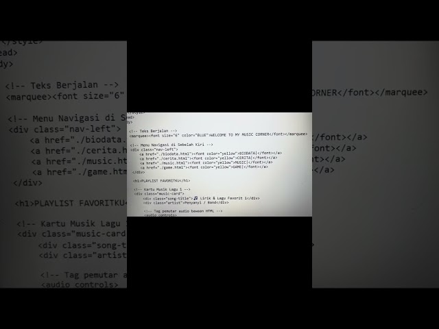 cara membuat coding html biodata,cerita,game musik dengan menggunakan notepad atau notepad++ 🙏🏻🙏🏻