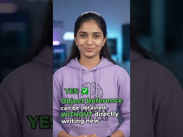 Can We Create an Object Without new in Java? 🔥 | Java Interview Question Telugu #shorts #java #fyp
