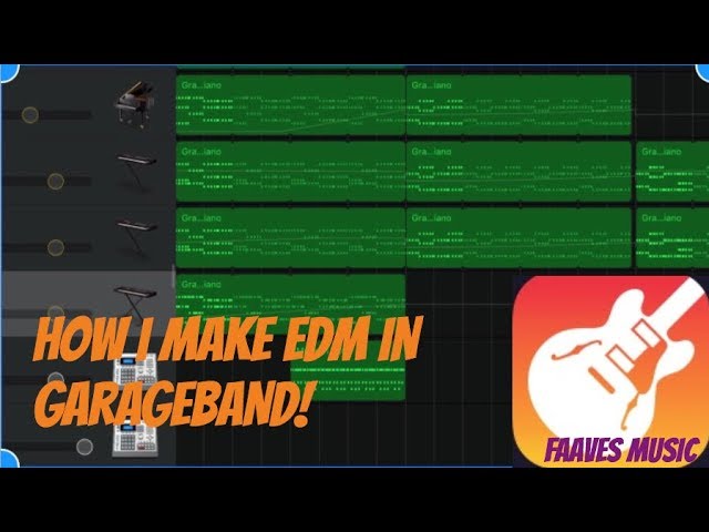 How to make EDM IN GarageBand