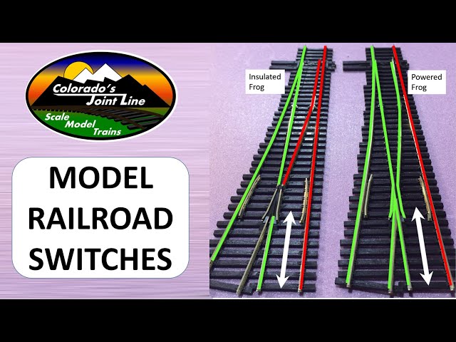 Electrified VS Insulated Model Railroad Switches or Turnouts