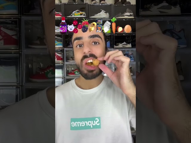 Food ASMR Eating a Vimto bottle #asmr #food #mukbang #eatingsounds #eating