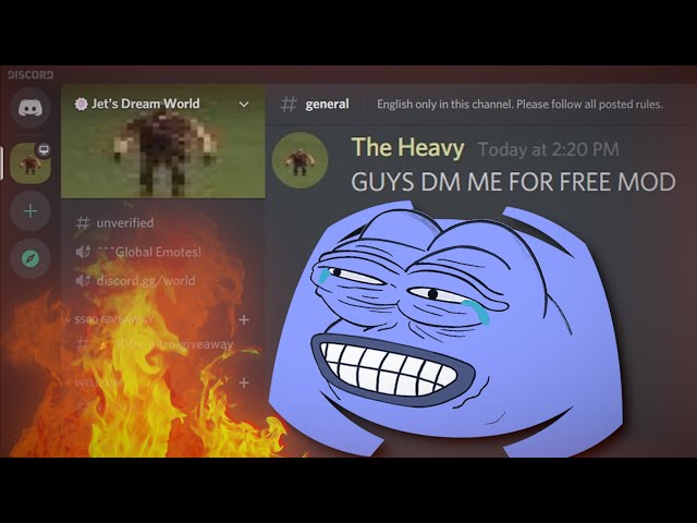 So I trolled 300,000+ people in a Discord server... (Almost crashed)