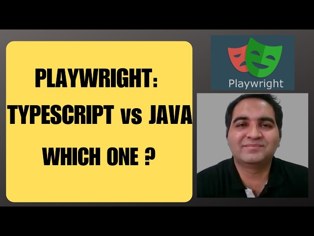 Should You Learn Playwright with Java or TypeScript? | 2026 Guide | Playwright Tutorial