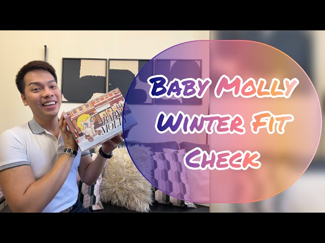 Baby Molly Winter Fit Check || Unboxing: PopMart Baby Molly || IMDEXSTAR YU